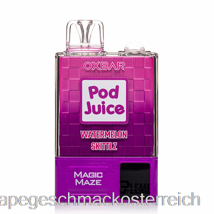 Oxbar Magic Maze Pro 10000 Einweg-Wassermelonen-Skittlez – Pod-Saft-Vape-Geschmack